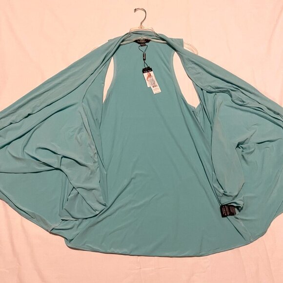 Charlie Page Sleeveless Lightweight Cardigan Vest Womens L/XL - Picture 6 of 11